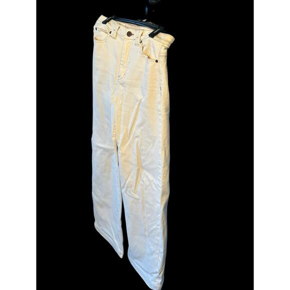 Soft Surroundings Jeans Womens 8 Ivory/Cream (see Pics) Denim Straight Leg‎ - Picture 4 of 8